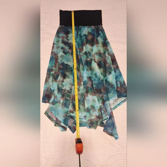 Chic Black and Teal Sun Dress By Red Coral - Picture 6 of 14